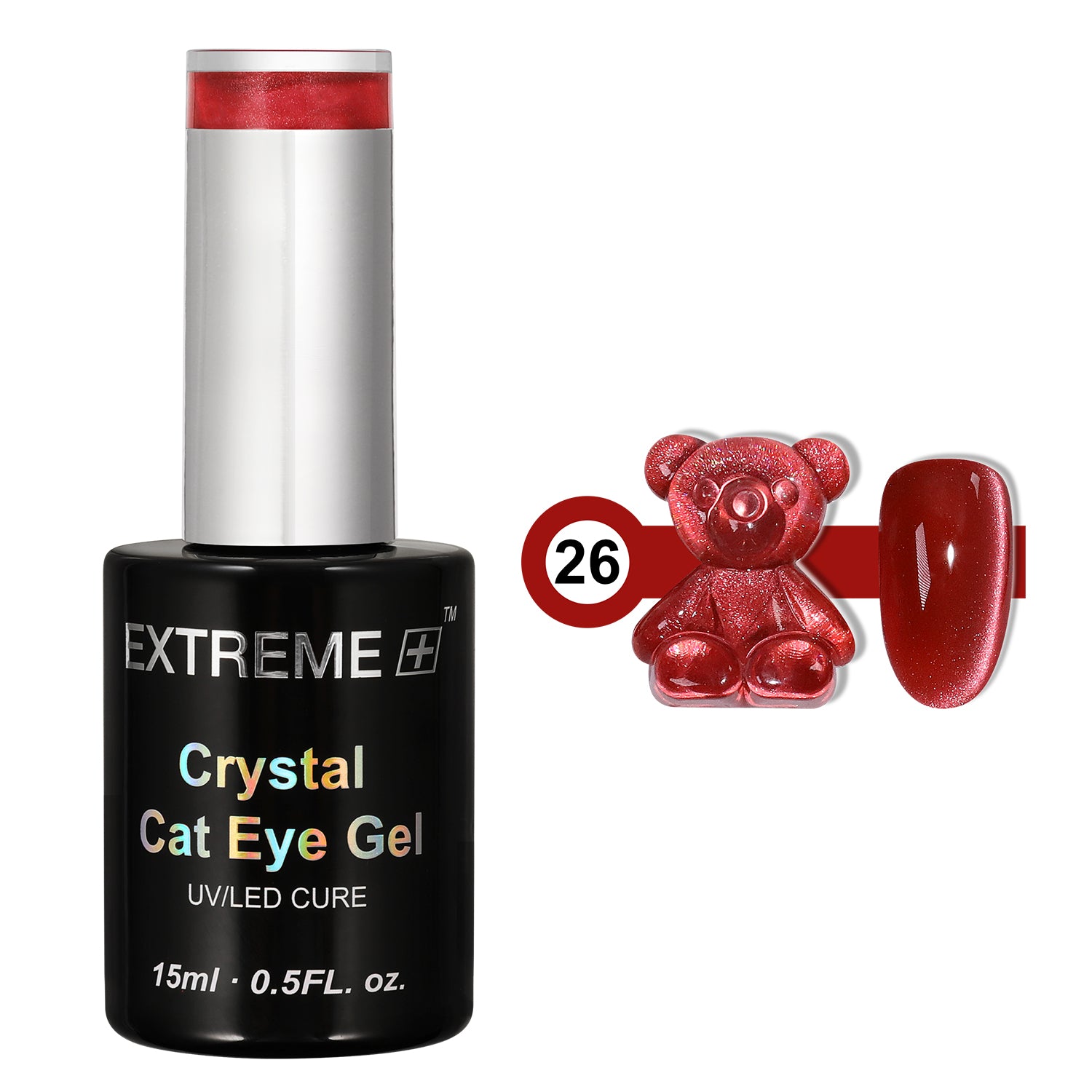 Extreme+ Crystal Cat Eye Gel #26