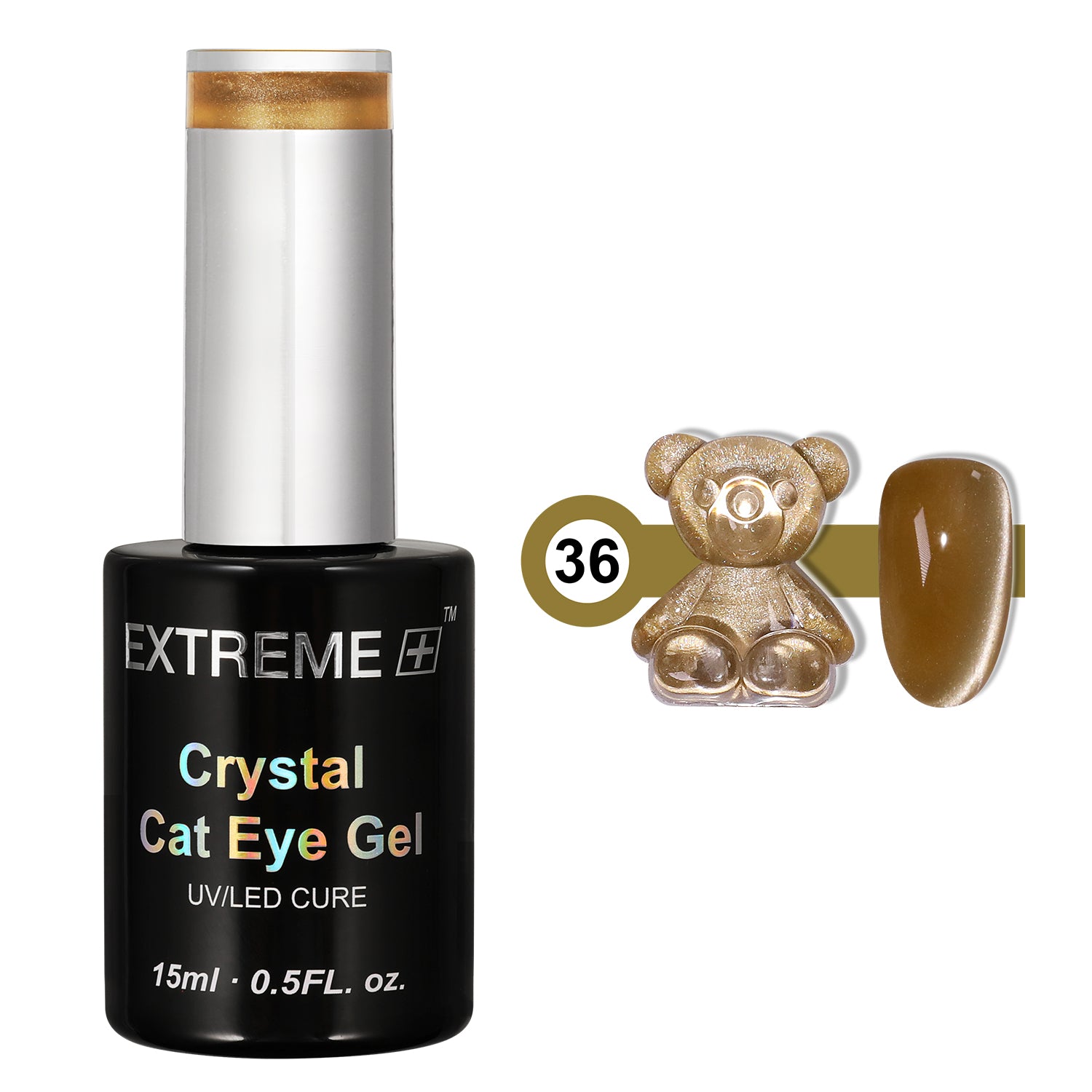 Extreme+ Crystal Cat Eye Gel #36