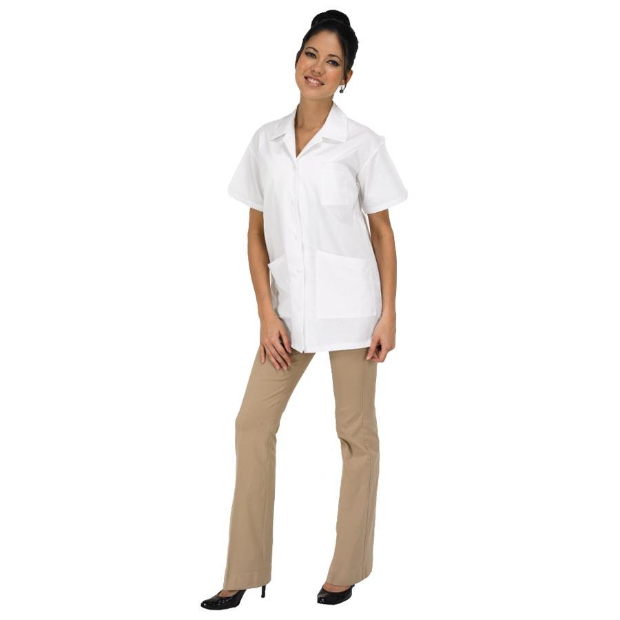 White Nail Technician Uniform - Size L