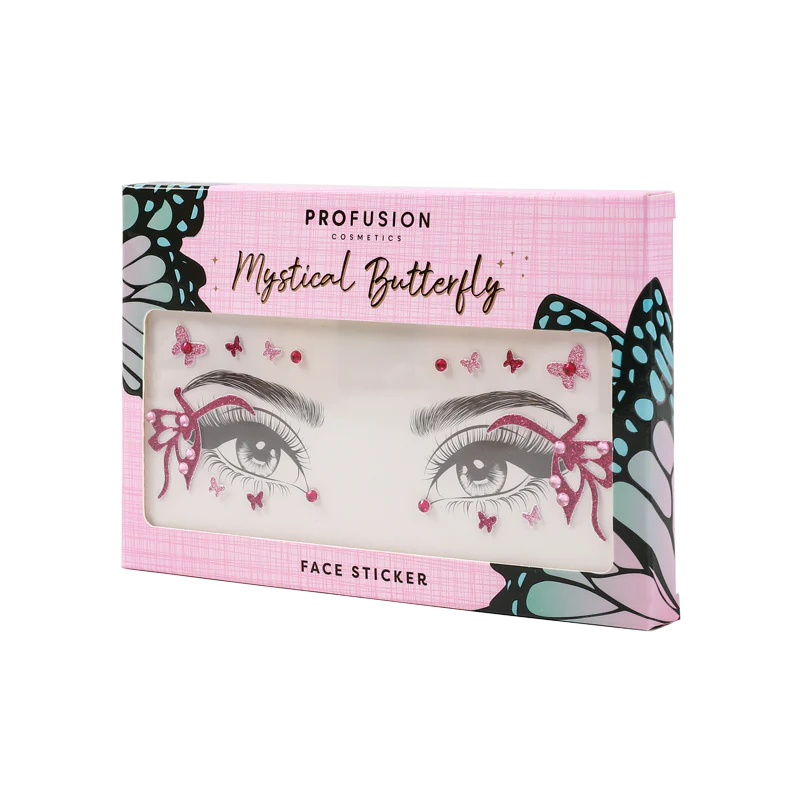 Empowered Butterfly | Mystical Butterfly Face Stickers