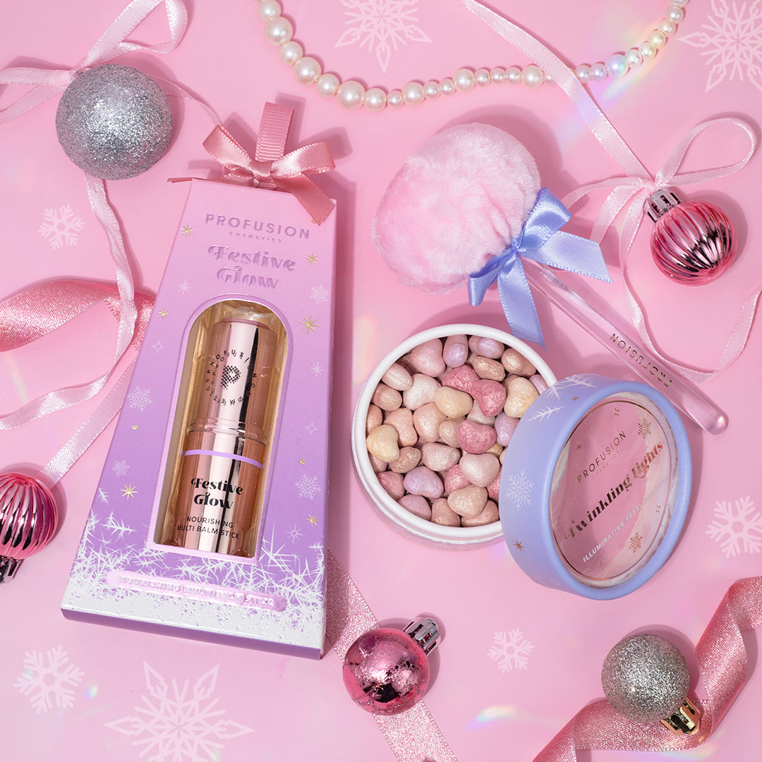 Frosted Snow Sparkle | Festive Glow Nourishing Multi Balm Stick