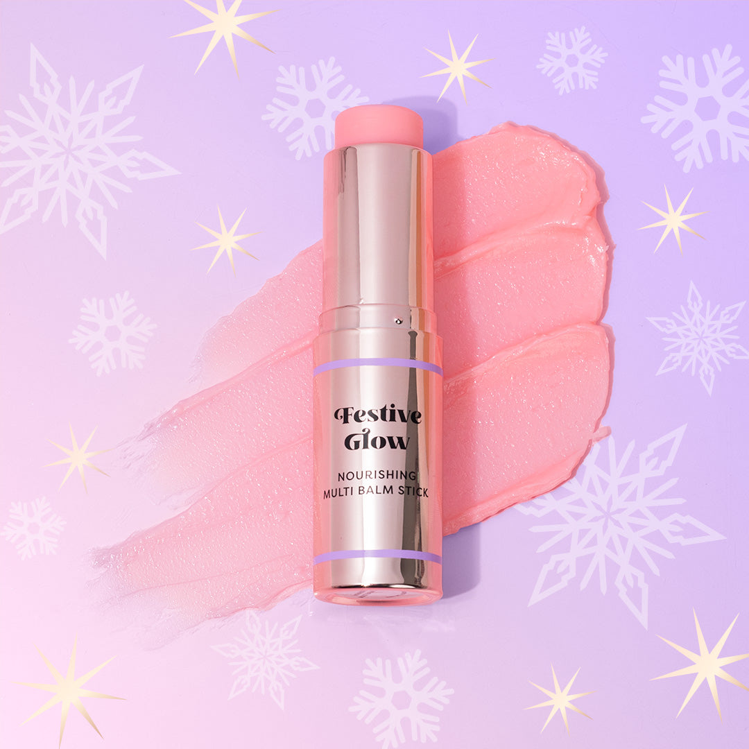 Frosted Snow Sparkle | Festive Glow Nourishing Multi Balm Stick