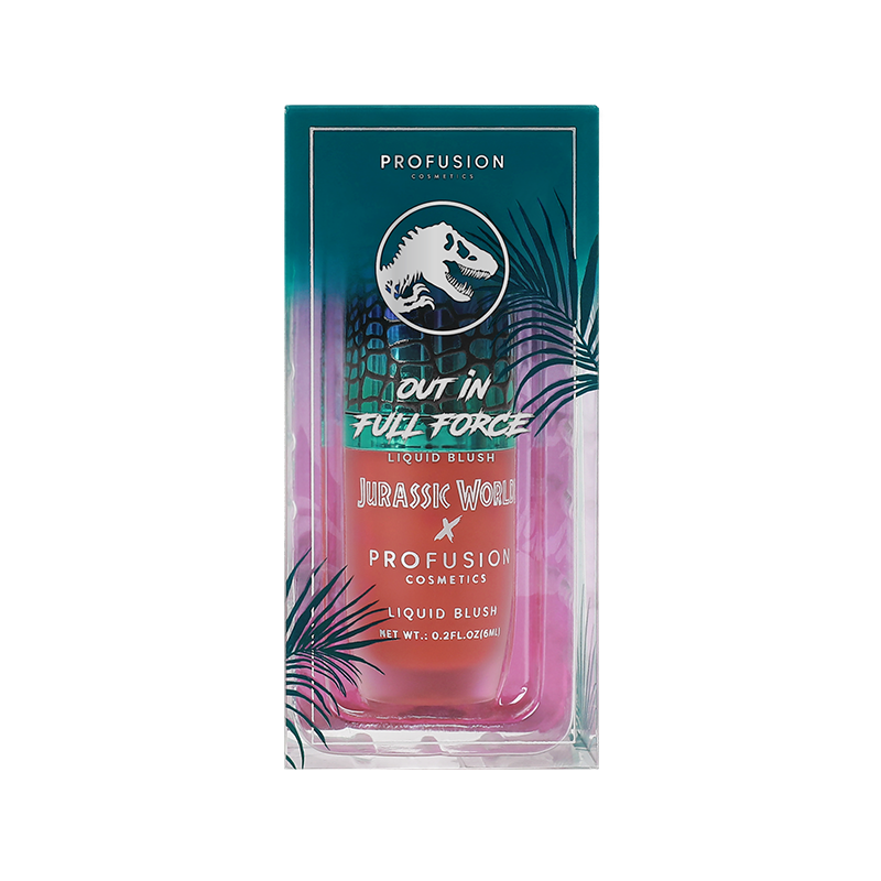 Jurassic World Out In Full Force Liquid Blush Collection