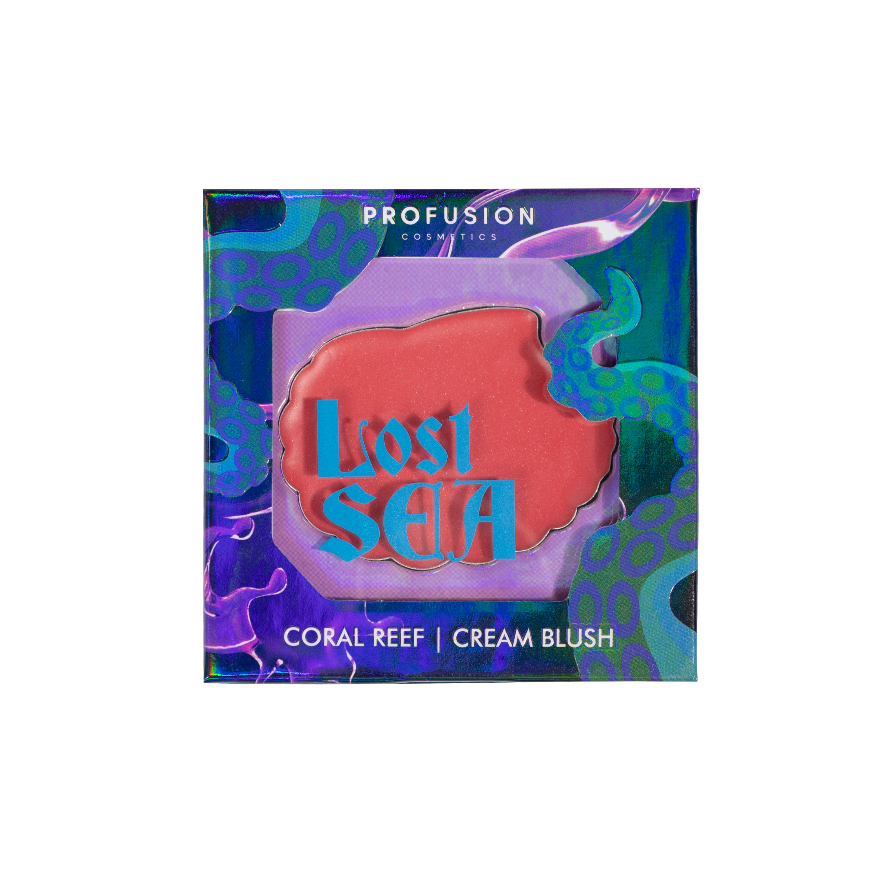 Lost Sea Shell Shaped Cream Blush - Coral Reef