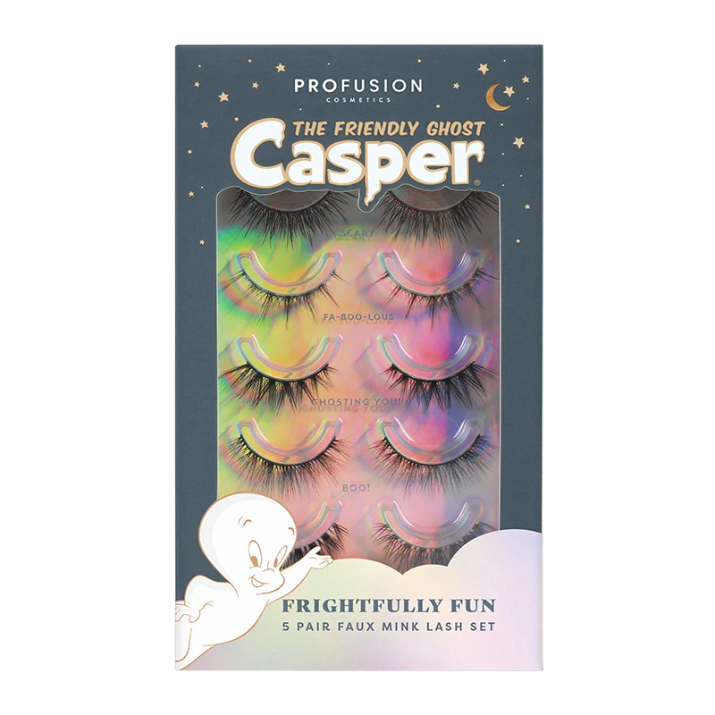 Casper The Friendly Ghost | DreamWorld 5 Pair Faux Mink Lash Set