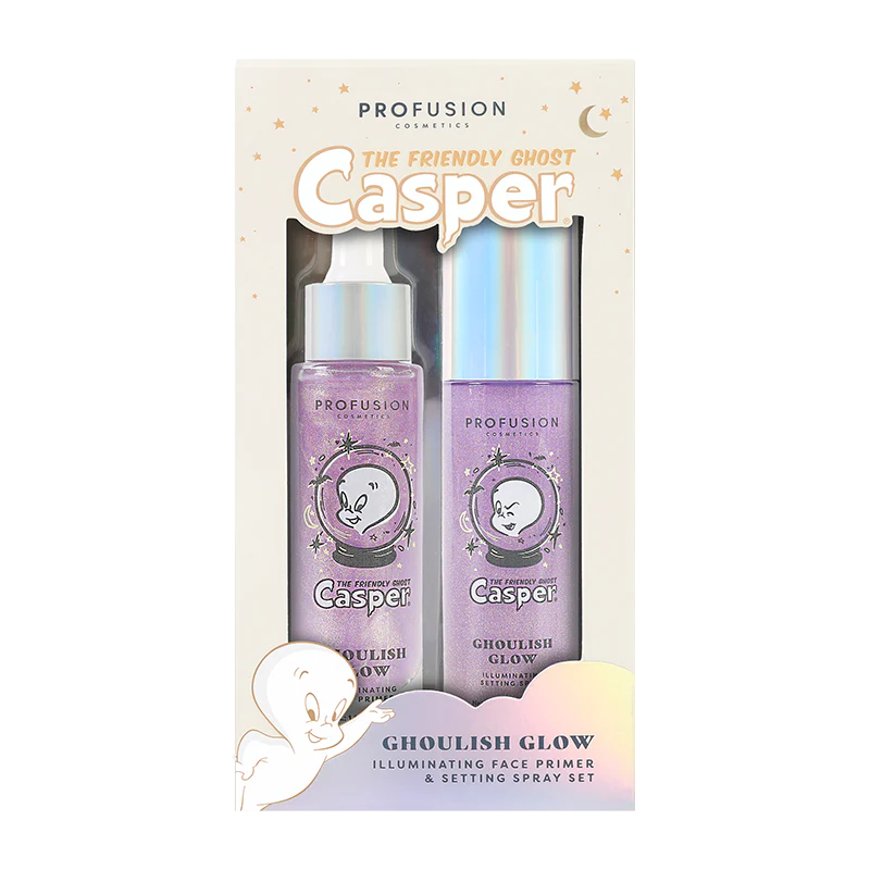 Casper the Friendly Ghost |  Ghoulish Glow Illuminating Face Primer & Setting Spray