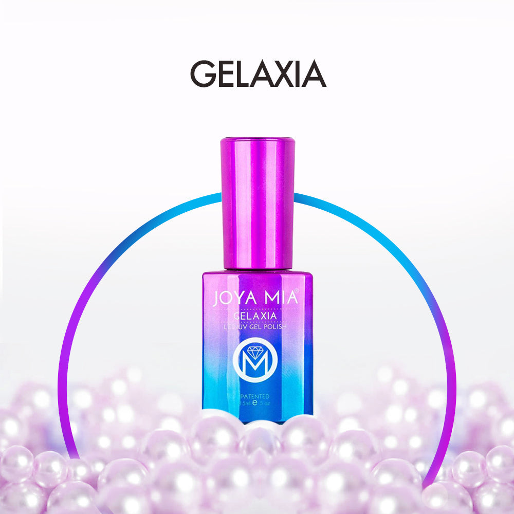 GELAXIA FLAKE GEL POLISH - 24 COLORS