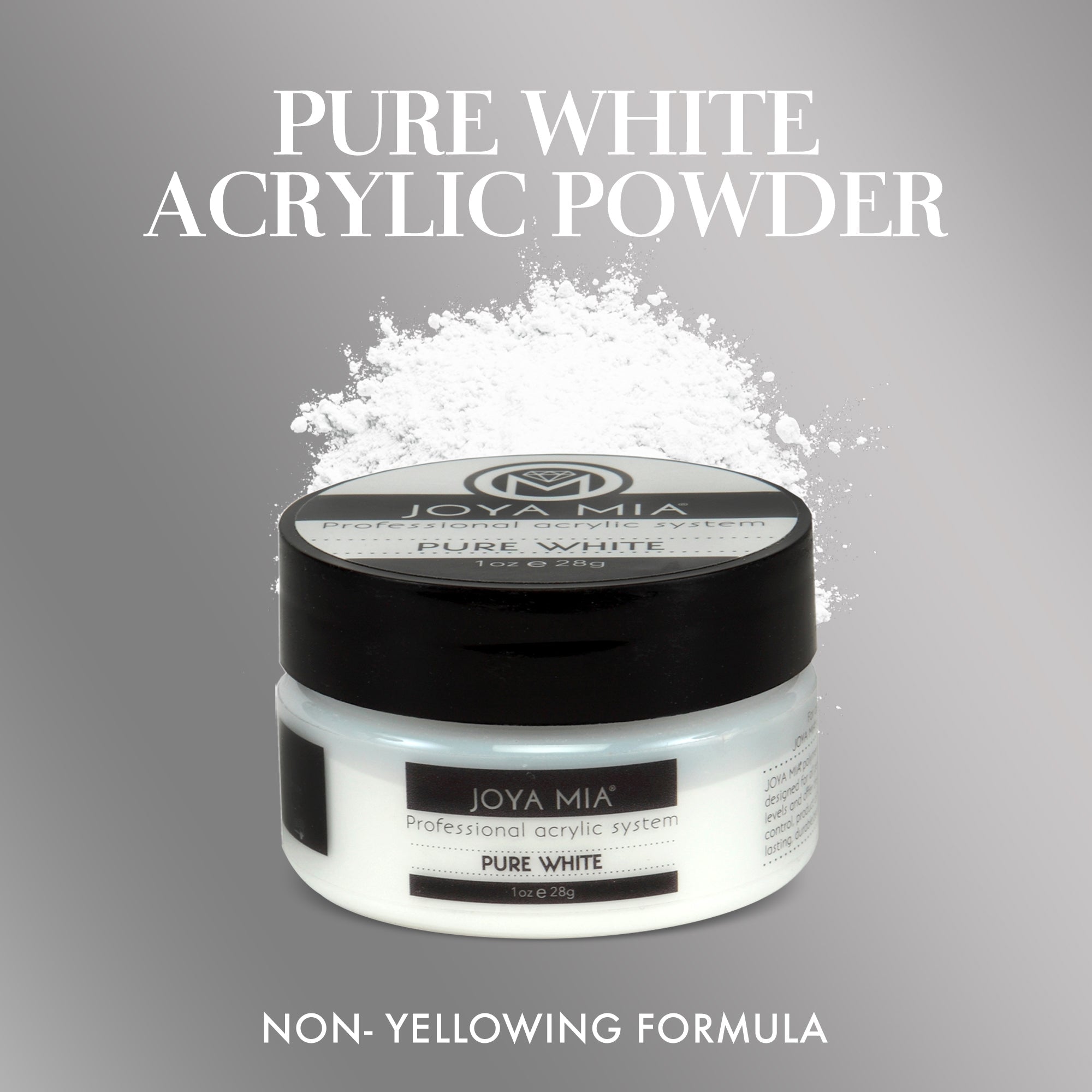 Acrylic Powder - Pure White - 1oz - 32oz