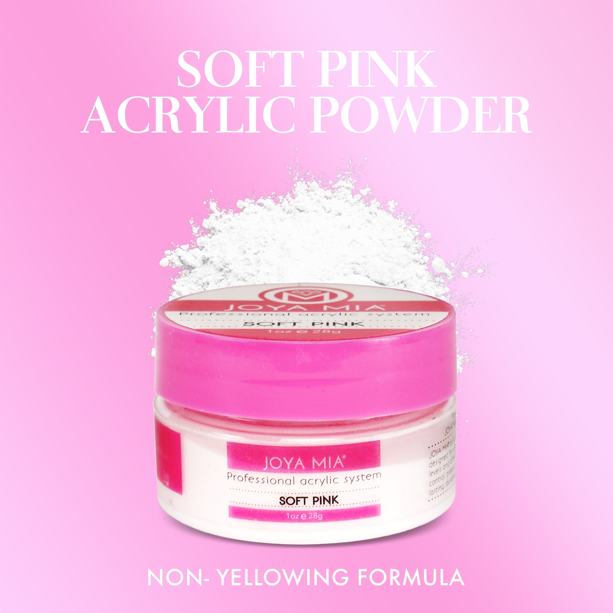 Acrylic Powder - Soft Pink - 1oz - 32oz