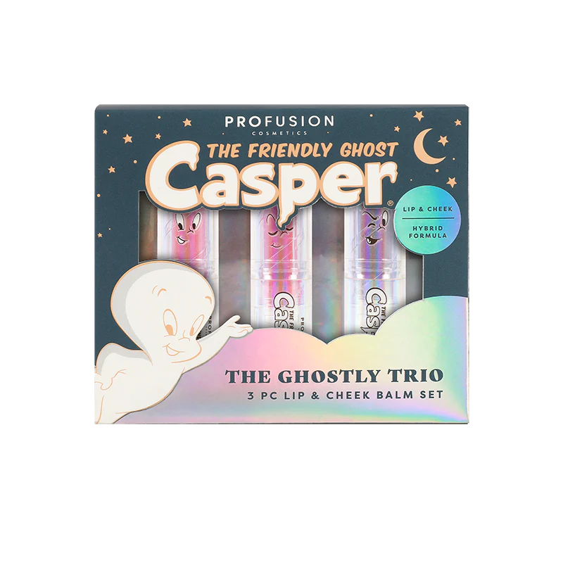 Casper the Friendly Ghost |  The Ghostly Trip 3 PC Lip & Cheek Balm Set