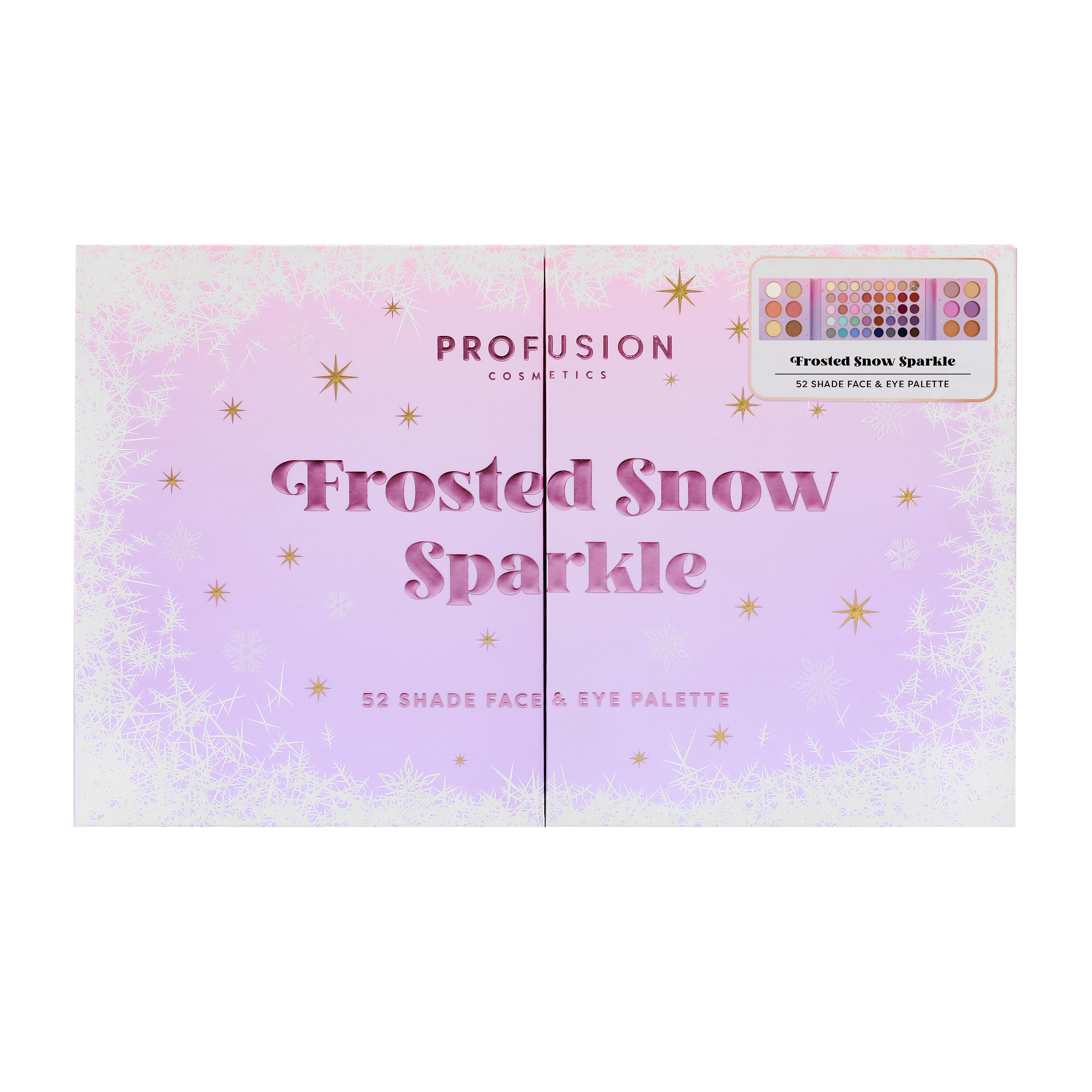 Frosted Snow Sparkle | 52 Shade Face & Eye Palette