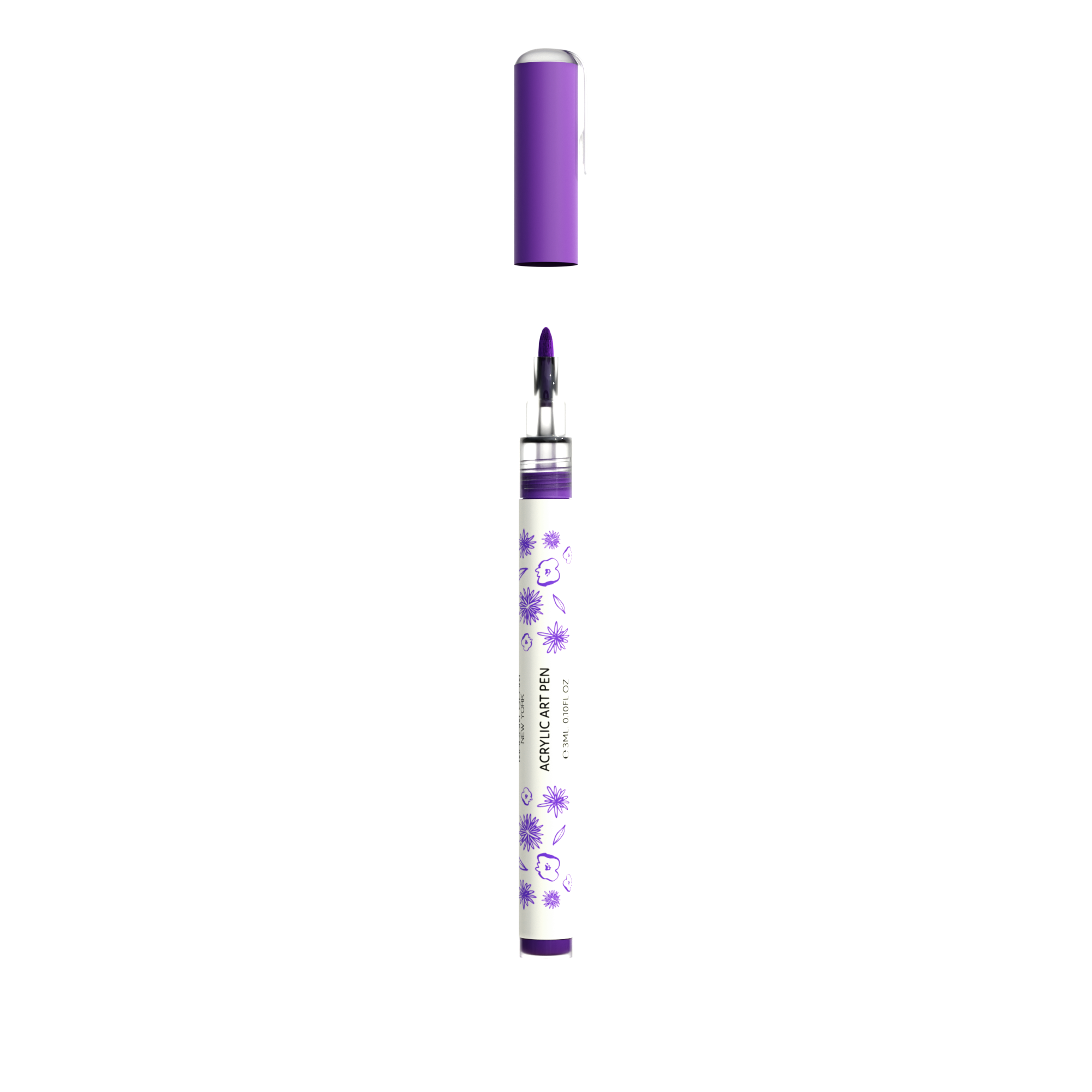 Purple Art Pen