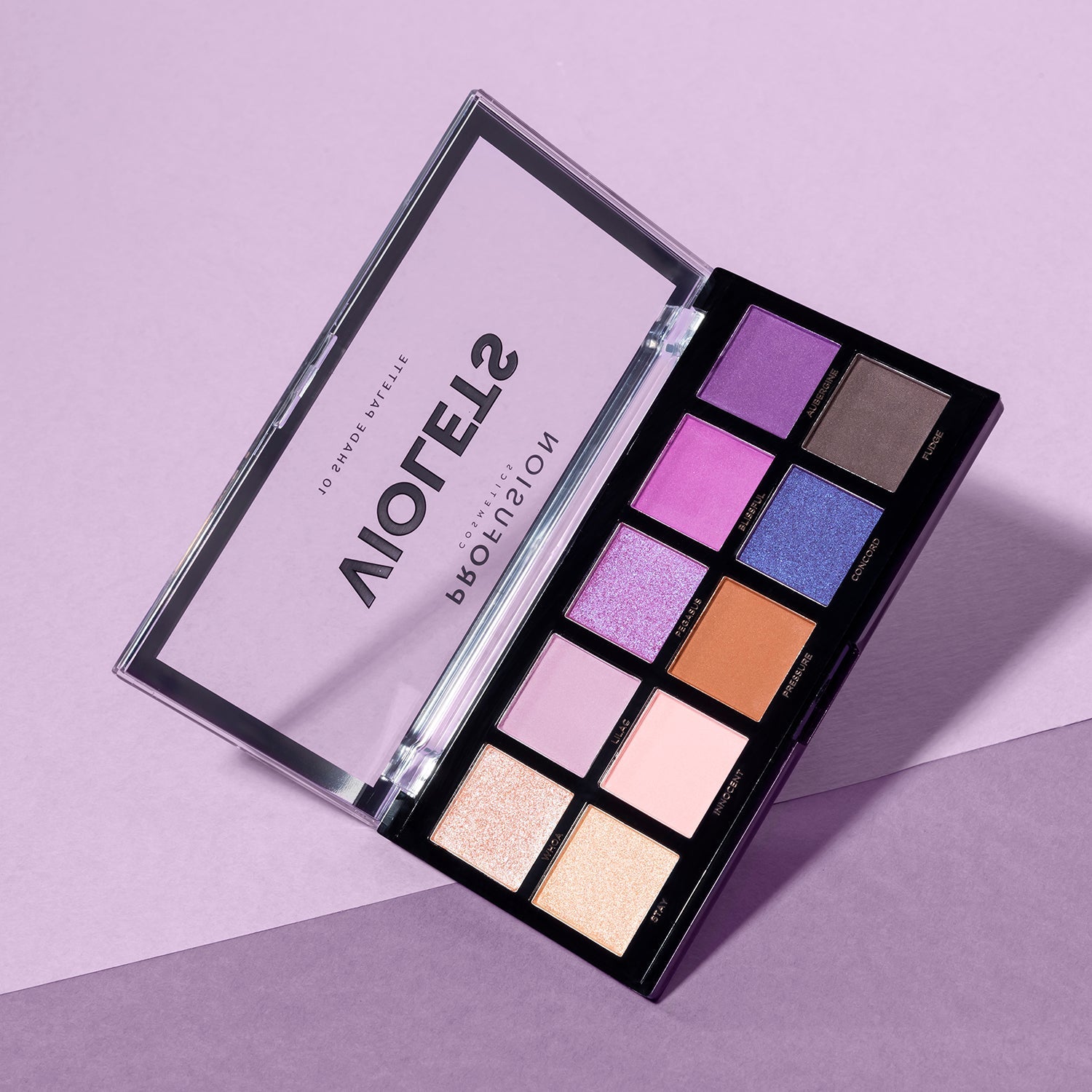 Violets 10 shade palette