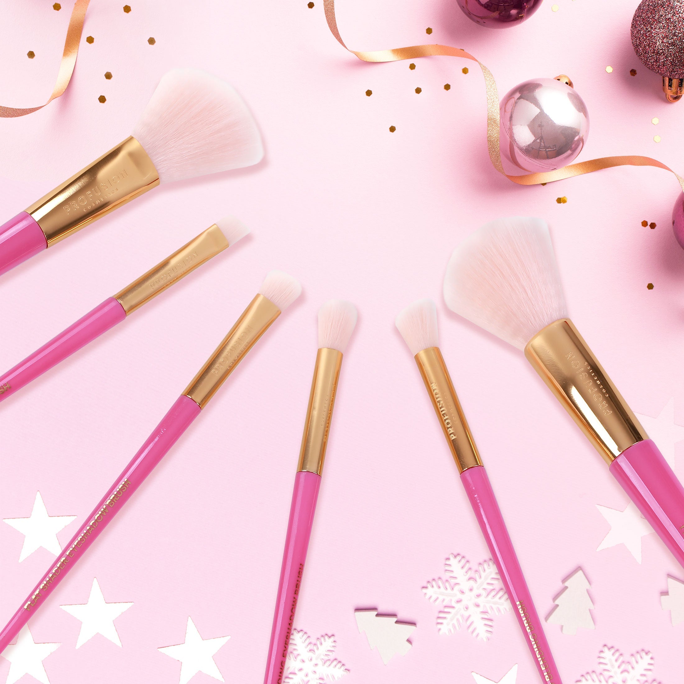 Sweet Holiday | 6-pc Face & Eye Brush Vault