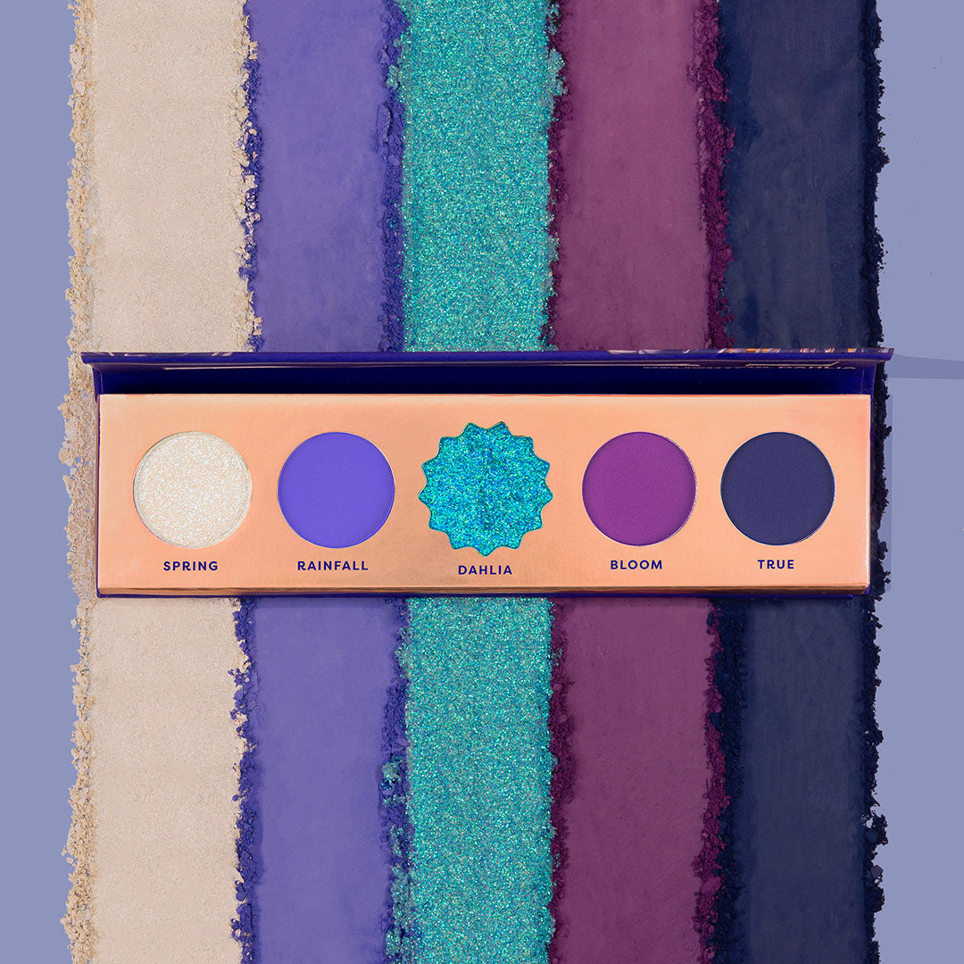 Blooming Hues 5 shade palette