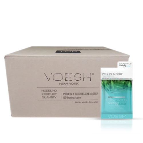 VOESH Deluxe Pedicure 4 Step - Eucalyptus Energy Boost