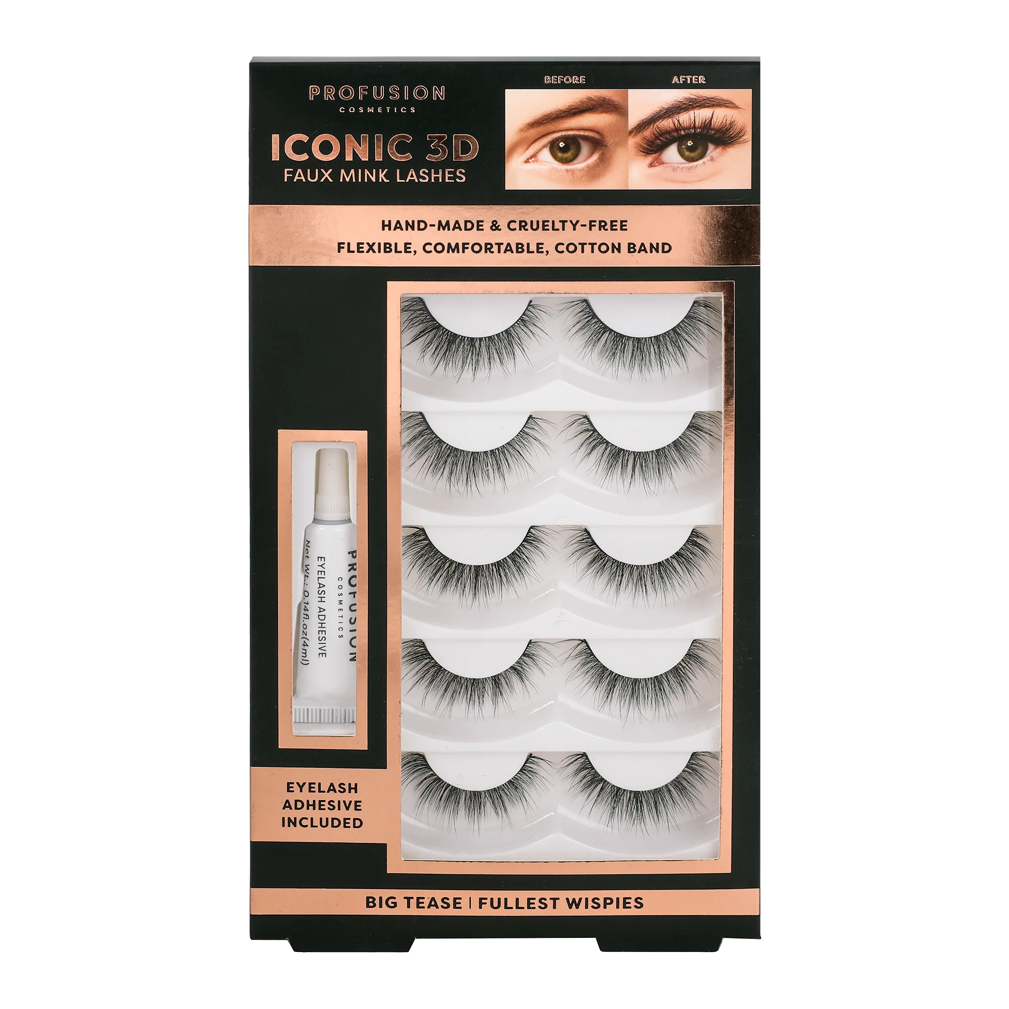 Iconic 3D Faux Mink Lashes