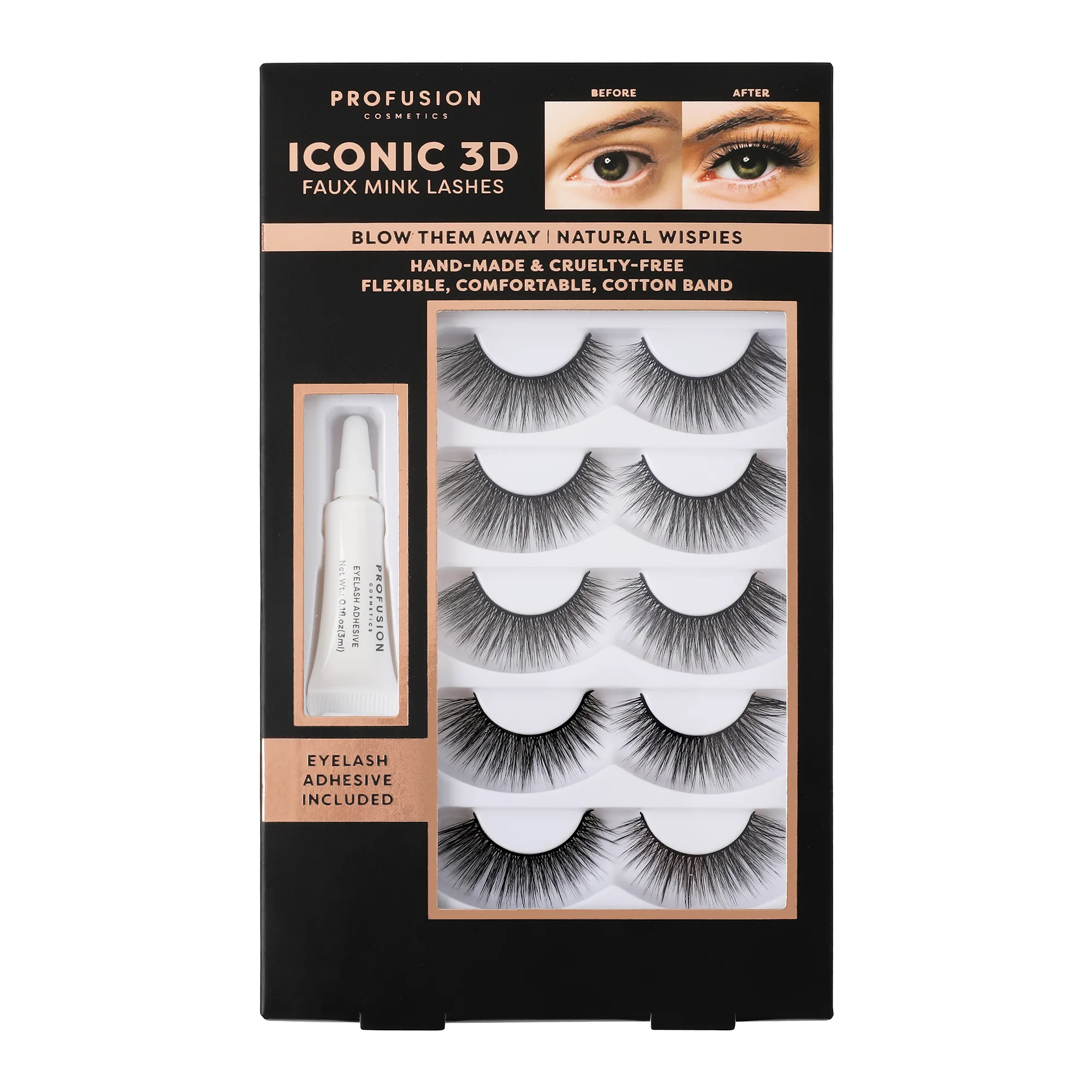 Iconic 3D Faux Mink Lashes