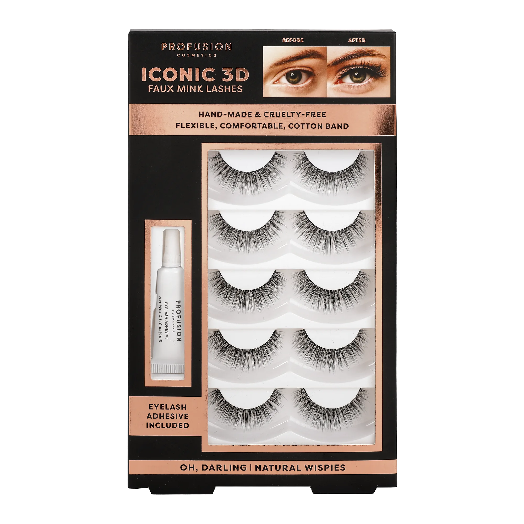 Iconic 3D Faux Mink Lashes