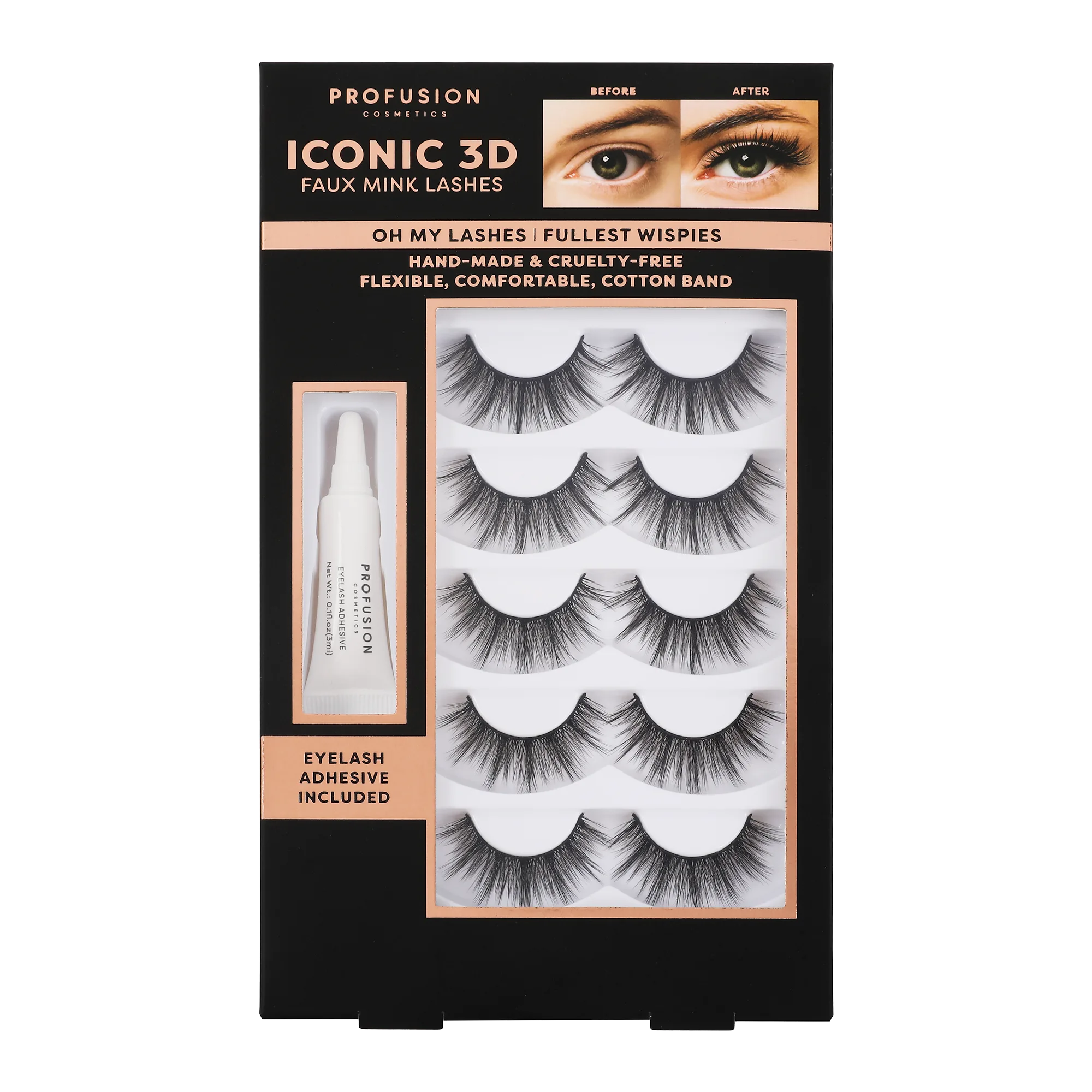 Iconic 3D Faux Mink Lashes