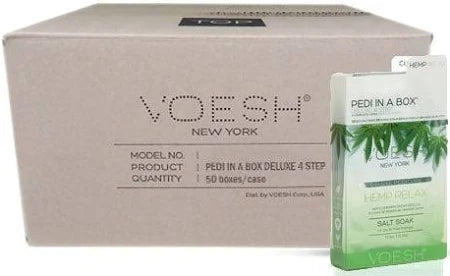 VOESH Deluxe Pedicure 4 Step - Hemp Relax