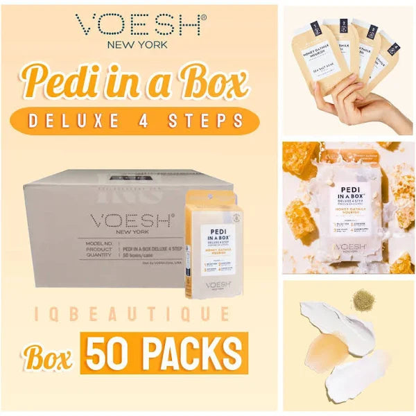 Voesh Deluxe Pedicure 4 Step O2 Bubbly Spa - Caffe Macchiato