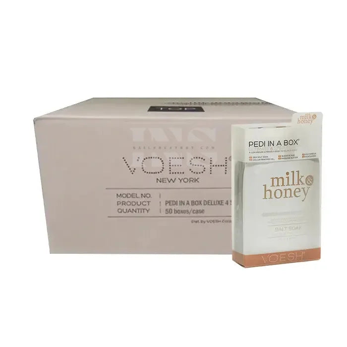 VOESH Deluxe Pedicure 6 Step - Milk & Honey