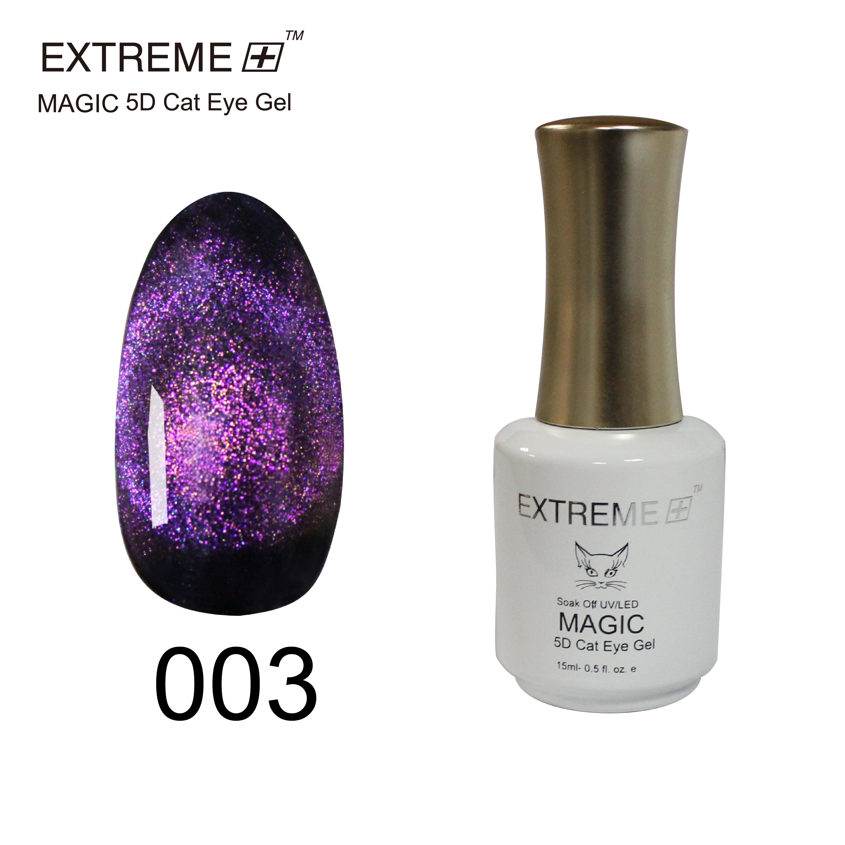 Extreme+ Magic 5D Cat Eye Gel #003