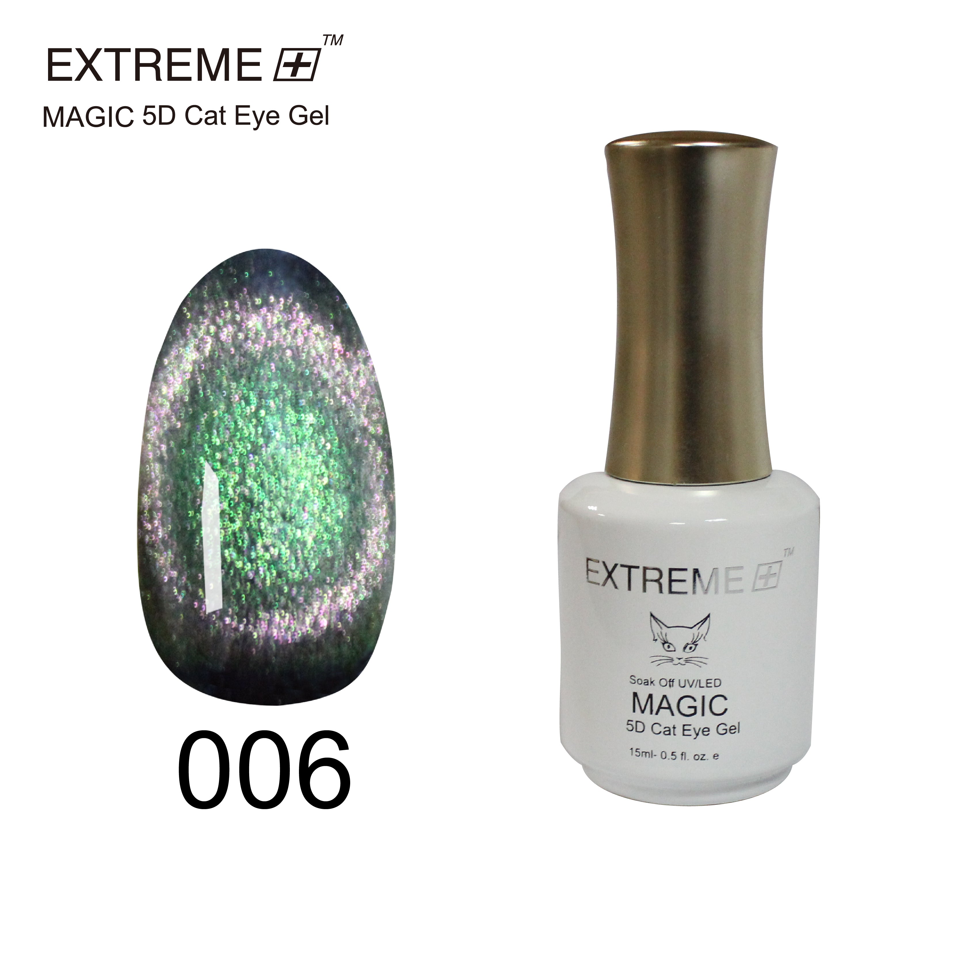 Extreme+ Magic 5D Cat Eye Gel #006