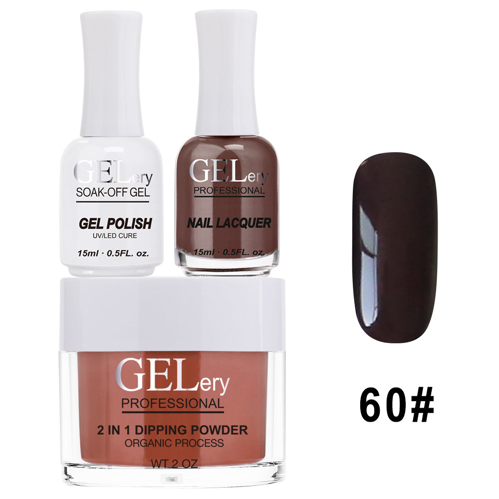 GELery 3 in 1 Trio Set - Gel, Lacquer, & Dip - #060