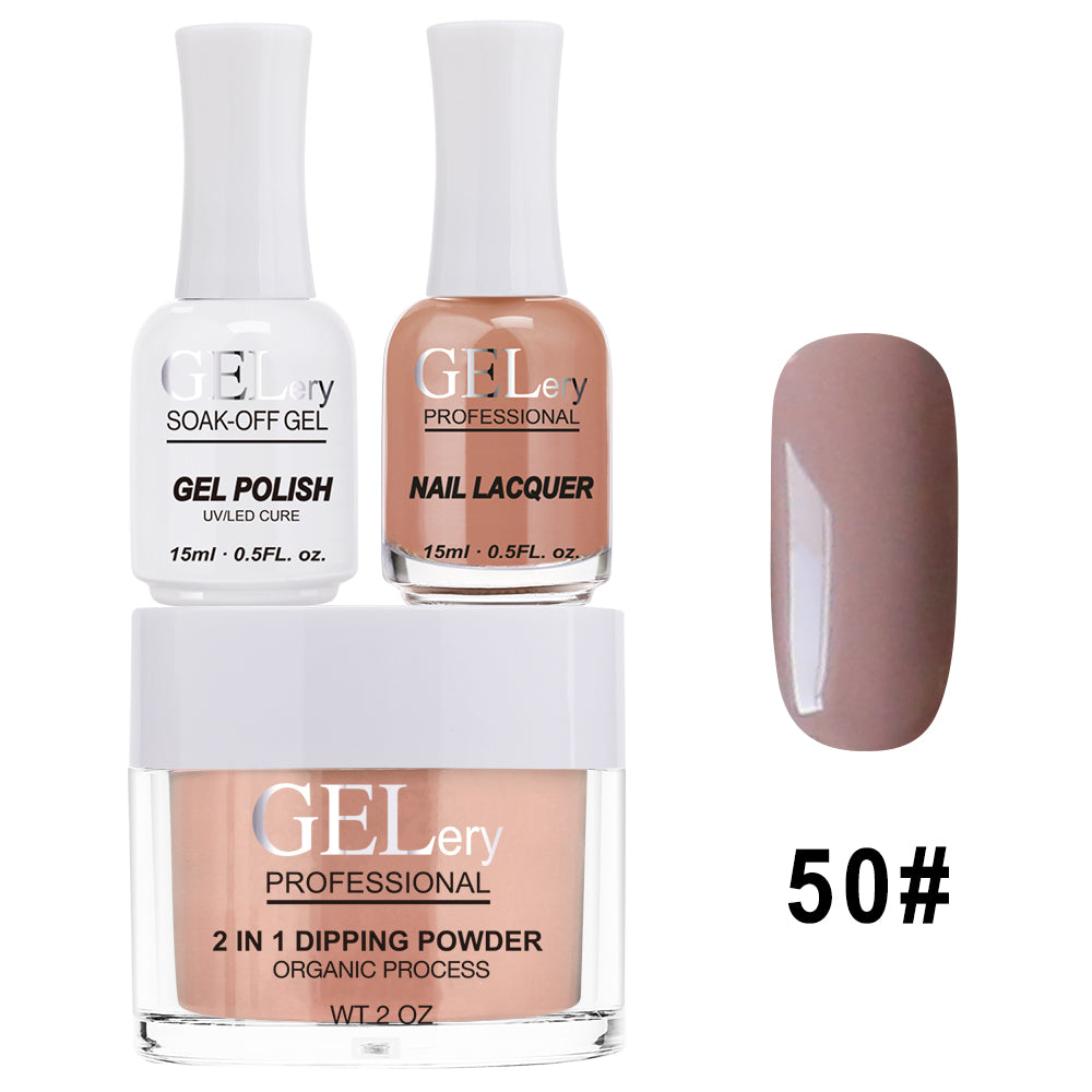 GELery 3 in 1 Trio Set - Gel, Lacquer, & Dip - #050