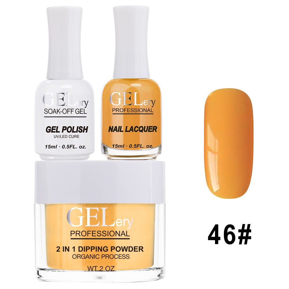 GELery 3 in 1 Trio Set - Gel, Lacquer, & Dip - #046