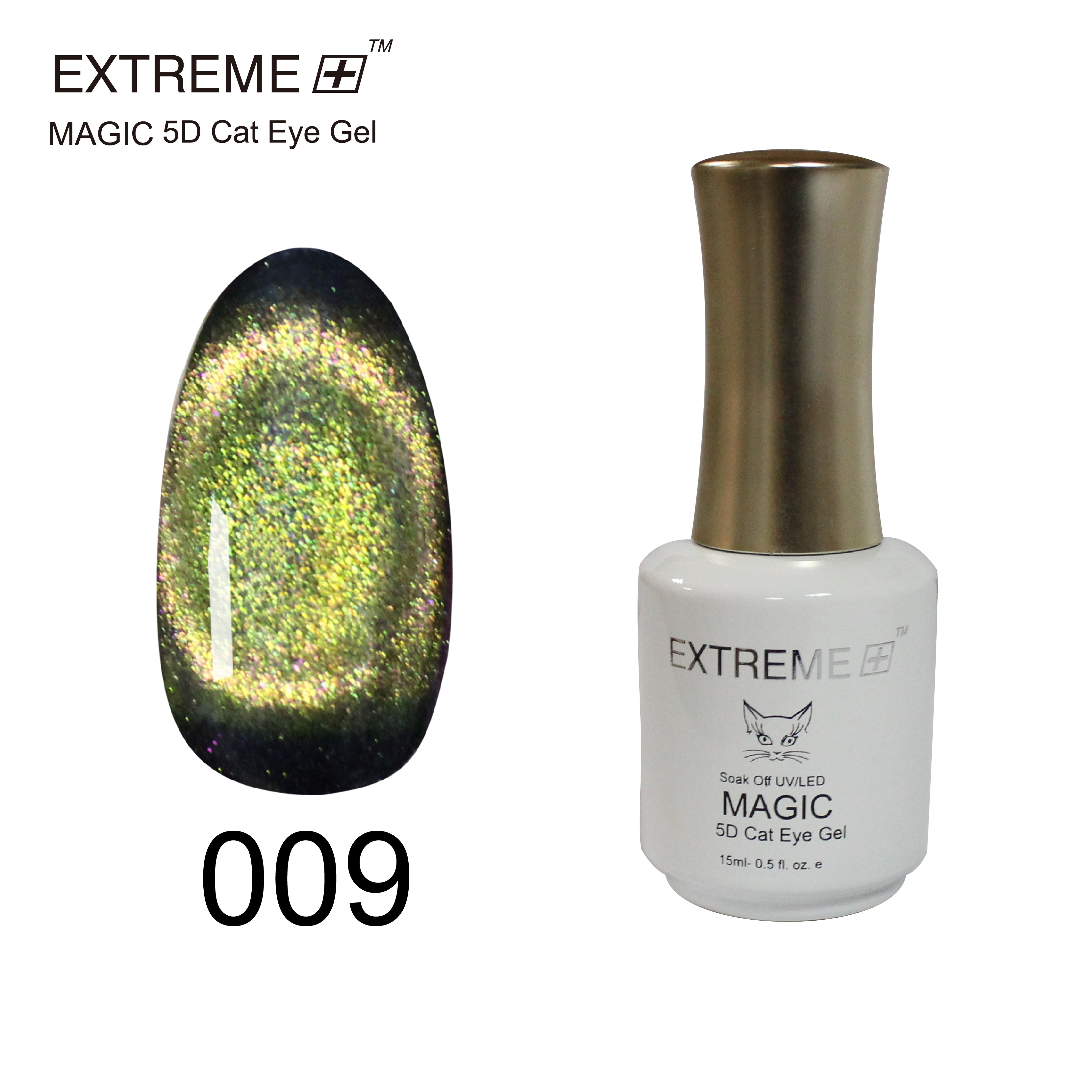 Extreme+ Magic 5D Cat Eye Gel #009