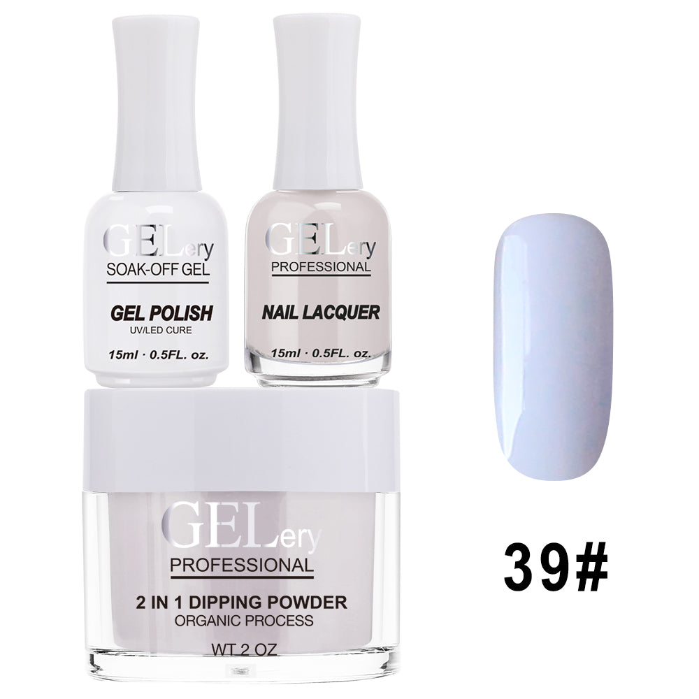 GELery 3 in 1 Trio Set - Gel, Lacquer, & Dip - #039