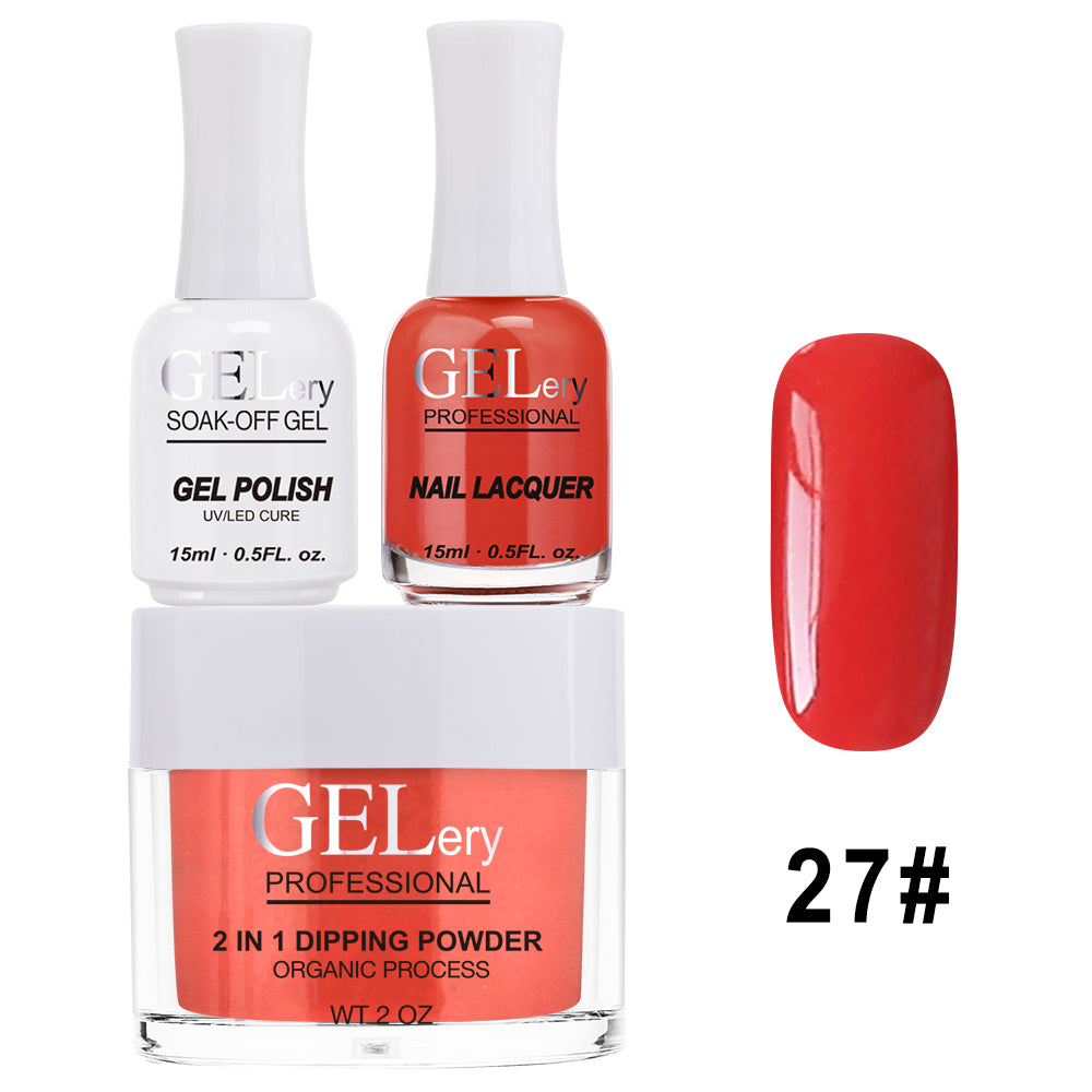 GELery 3 in 1 Trio Set - Gel, Lacquer, & Dip - #027