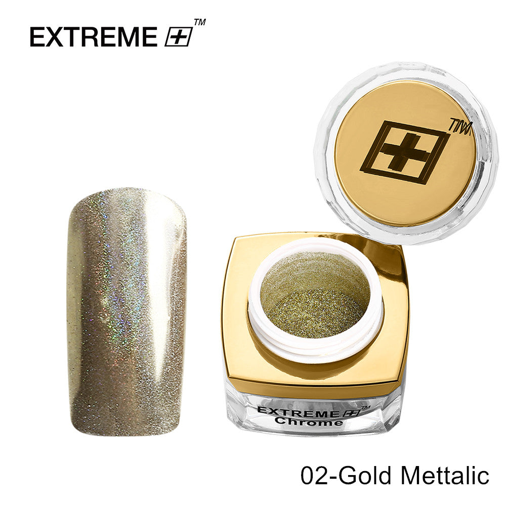 EXTREME+ Chrome Powder # 02 Gold Metallic