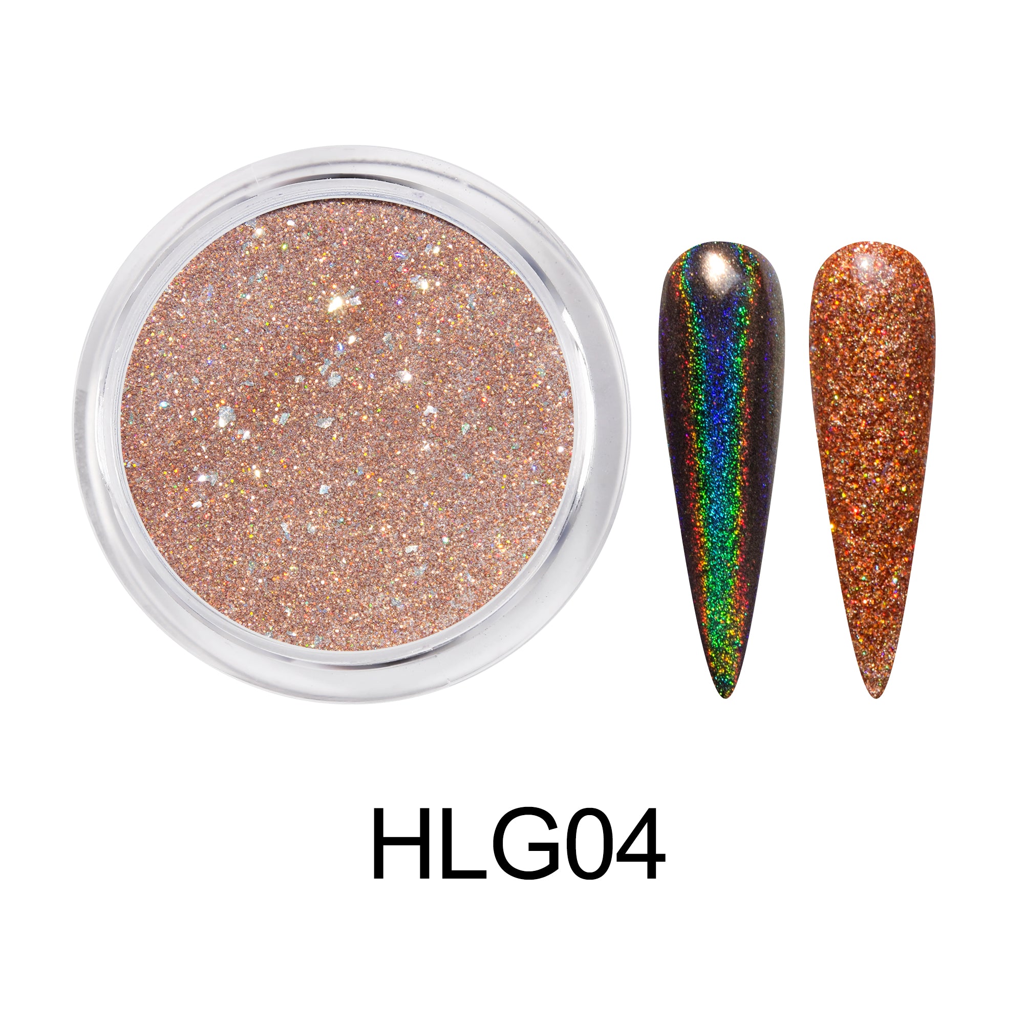 EXTREME+ Holo Chrome Dip Powder - #004