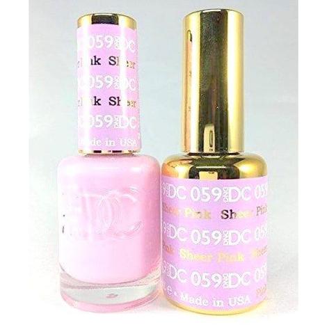 DC Duo - Gel # 059  Sheer Pink