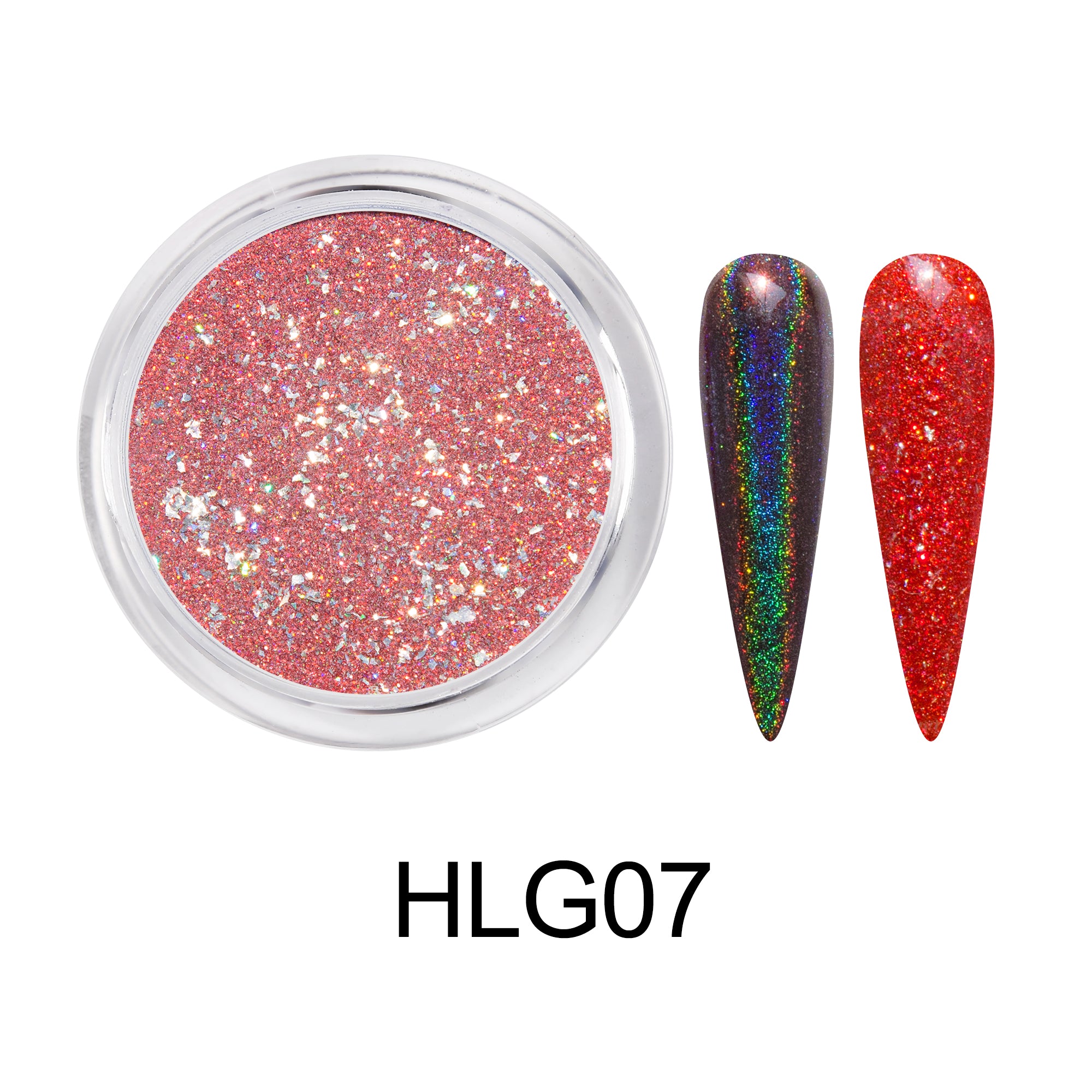 EXTREME+ Holo Chrome Dip Powder - #007