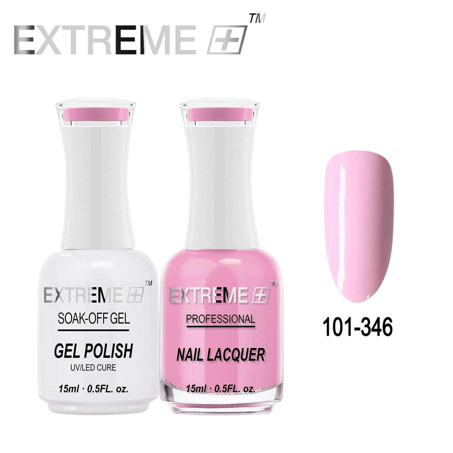 EXTREME+ All-in-One Gel Polish and Nail Lacquer Matching Duo #G101