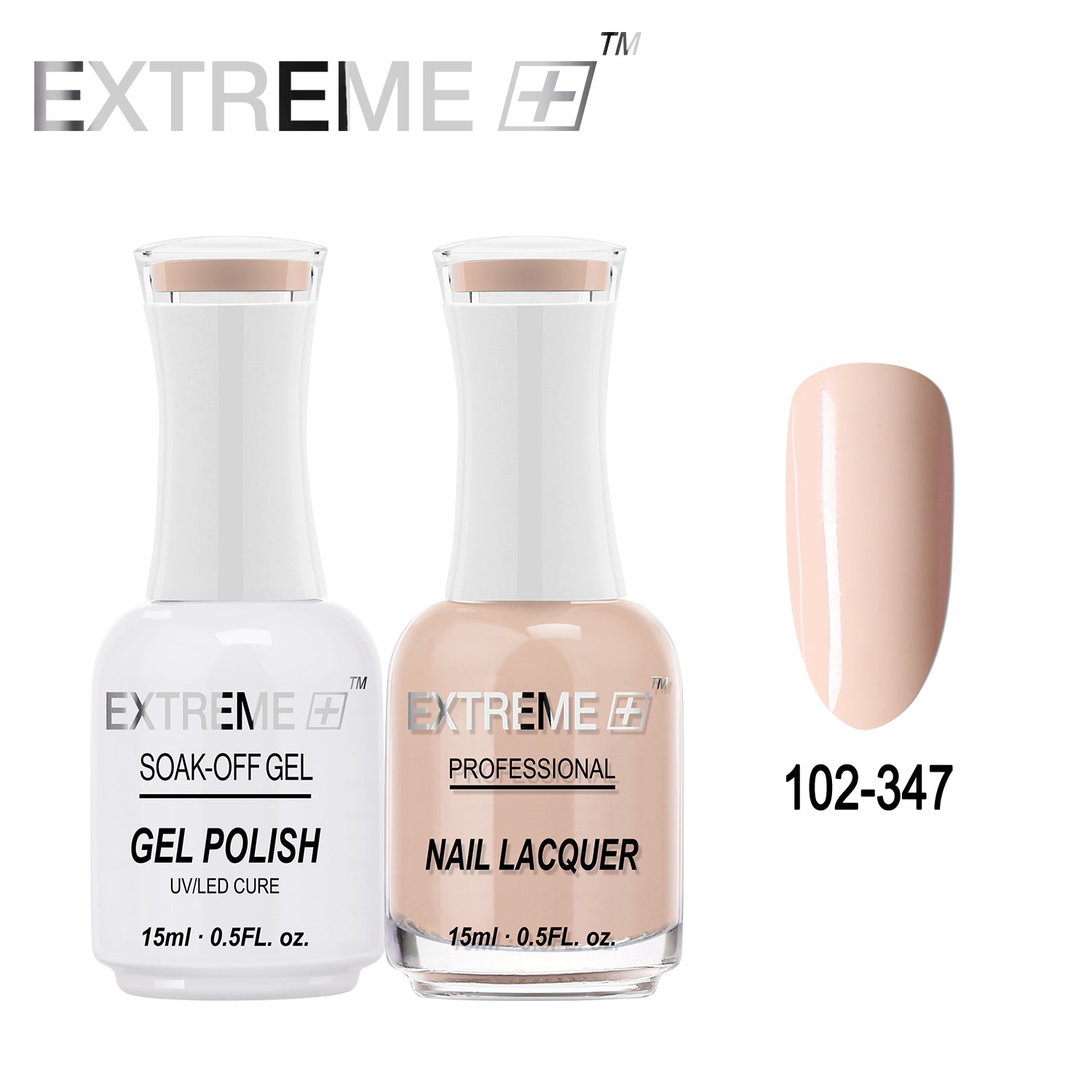 EXTREME+ All-in-One Gel Polish and Nail Lacquer Matching Duo #G102