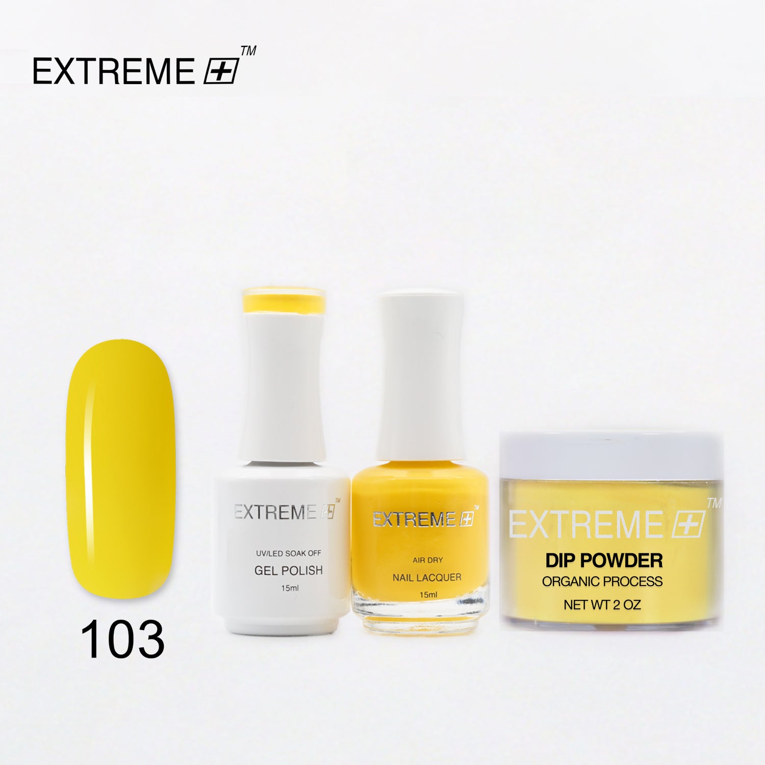 EXTREME+ 3 in 1 Combo Set - Gel, Lacquer, & Dip - #103