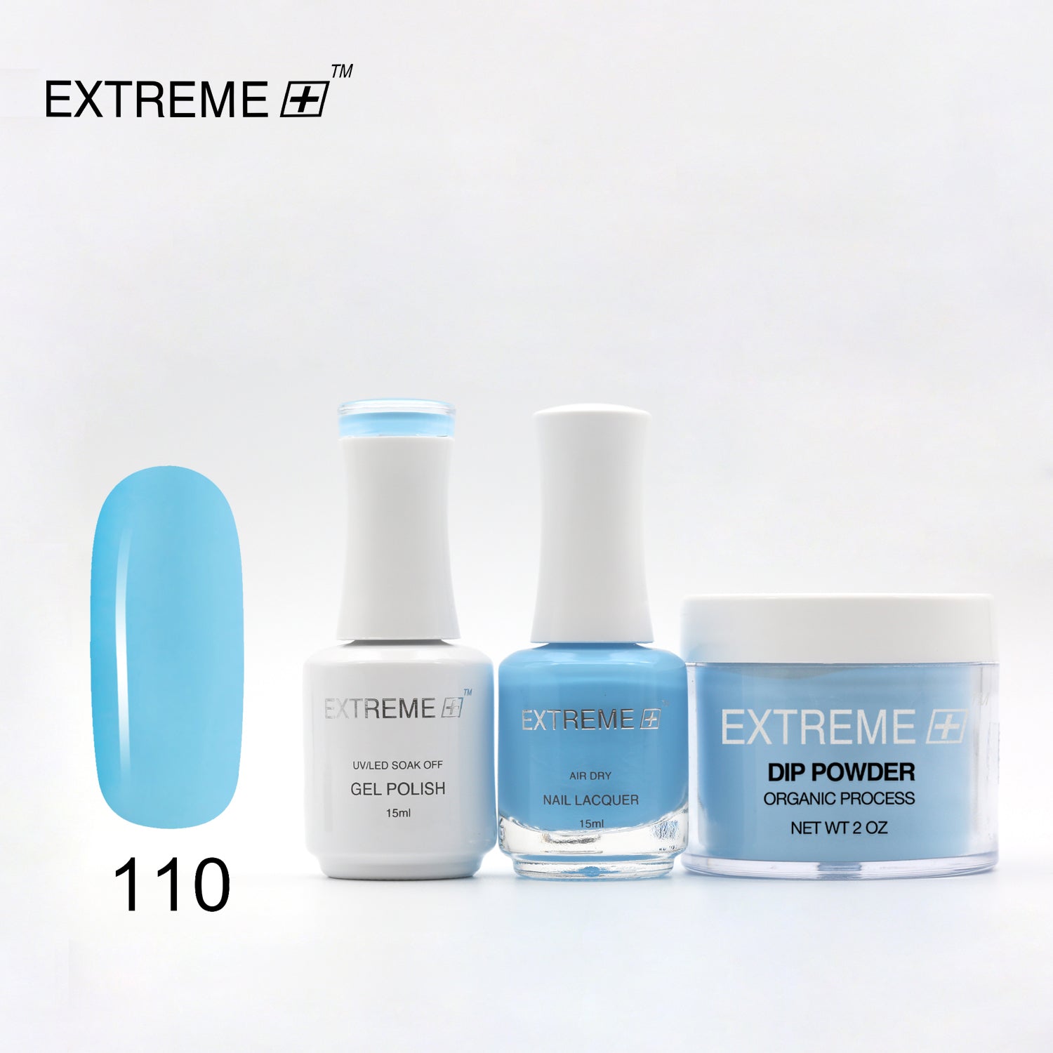 EXTREME+ 3 in 1 Combo Set - Gel, Lacquer, & Dip - #110