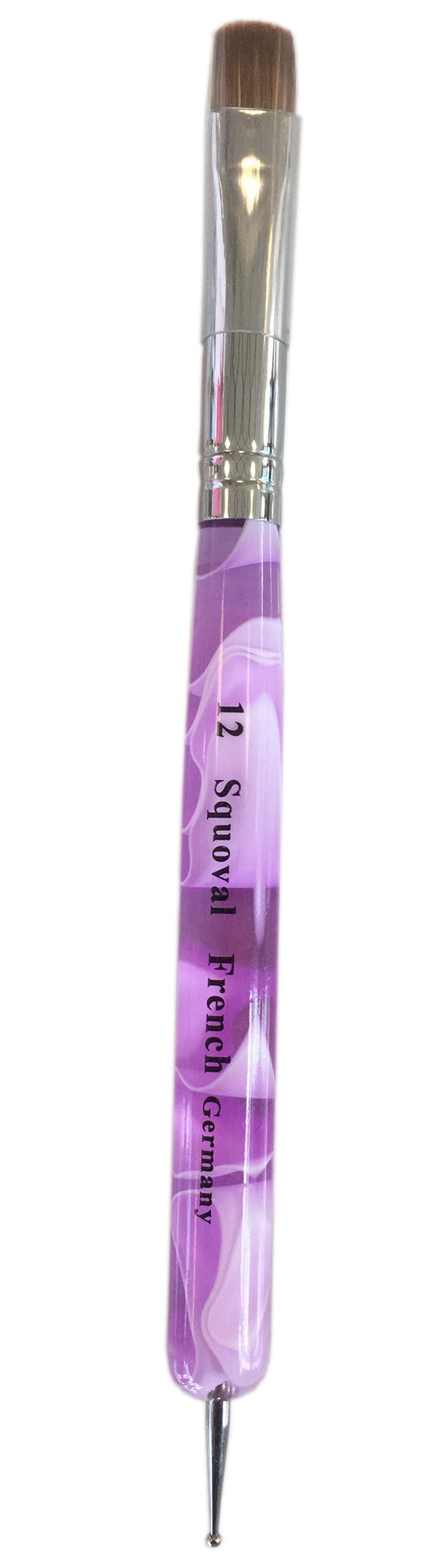 Squoval French Brush Pink # 12