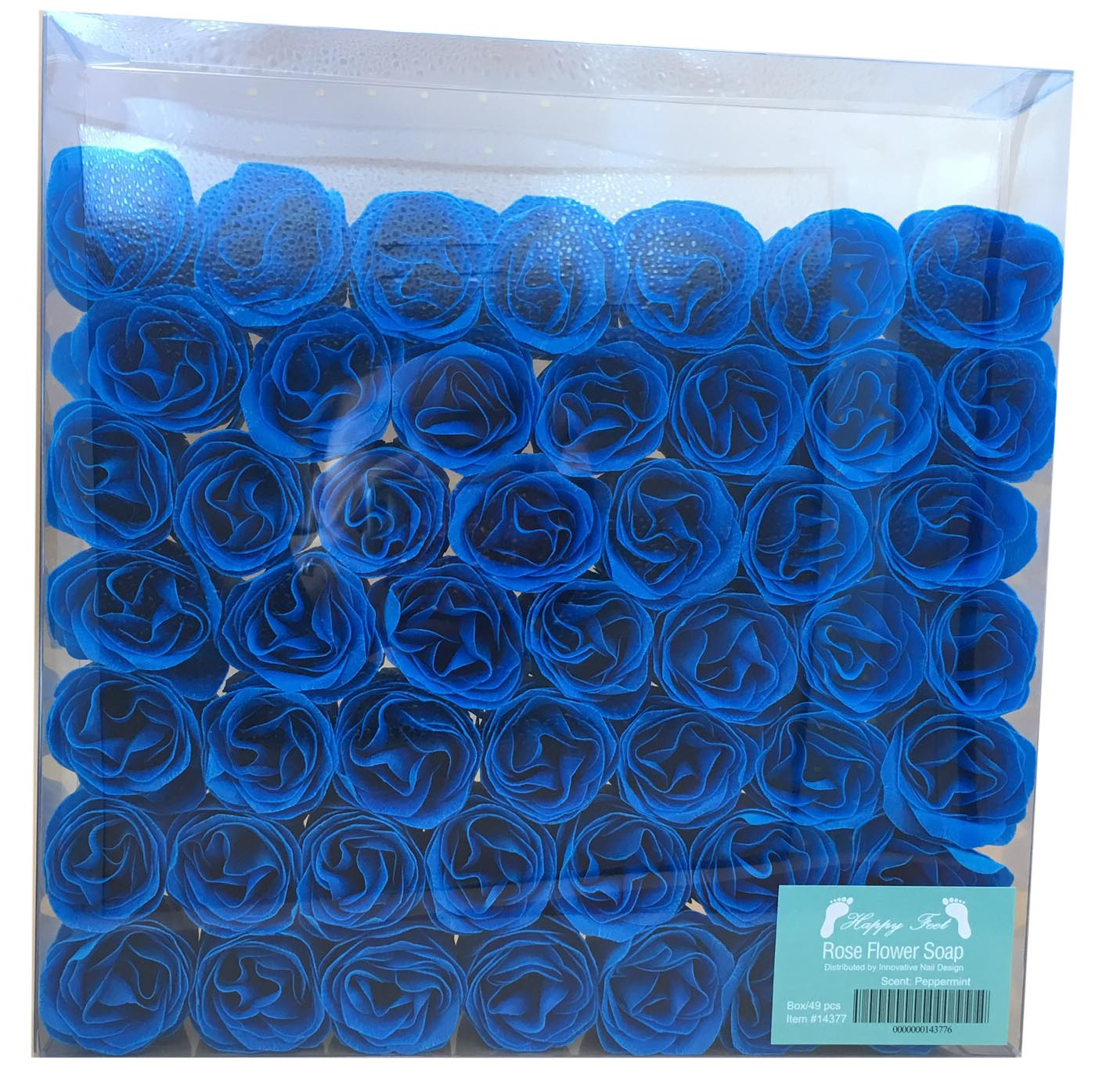 Xà phòng HappyFeet Petal Rose Flower for Spa - Bạc hà