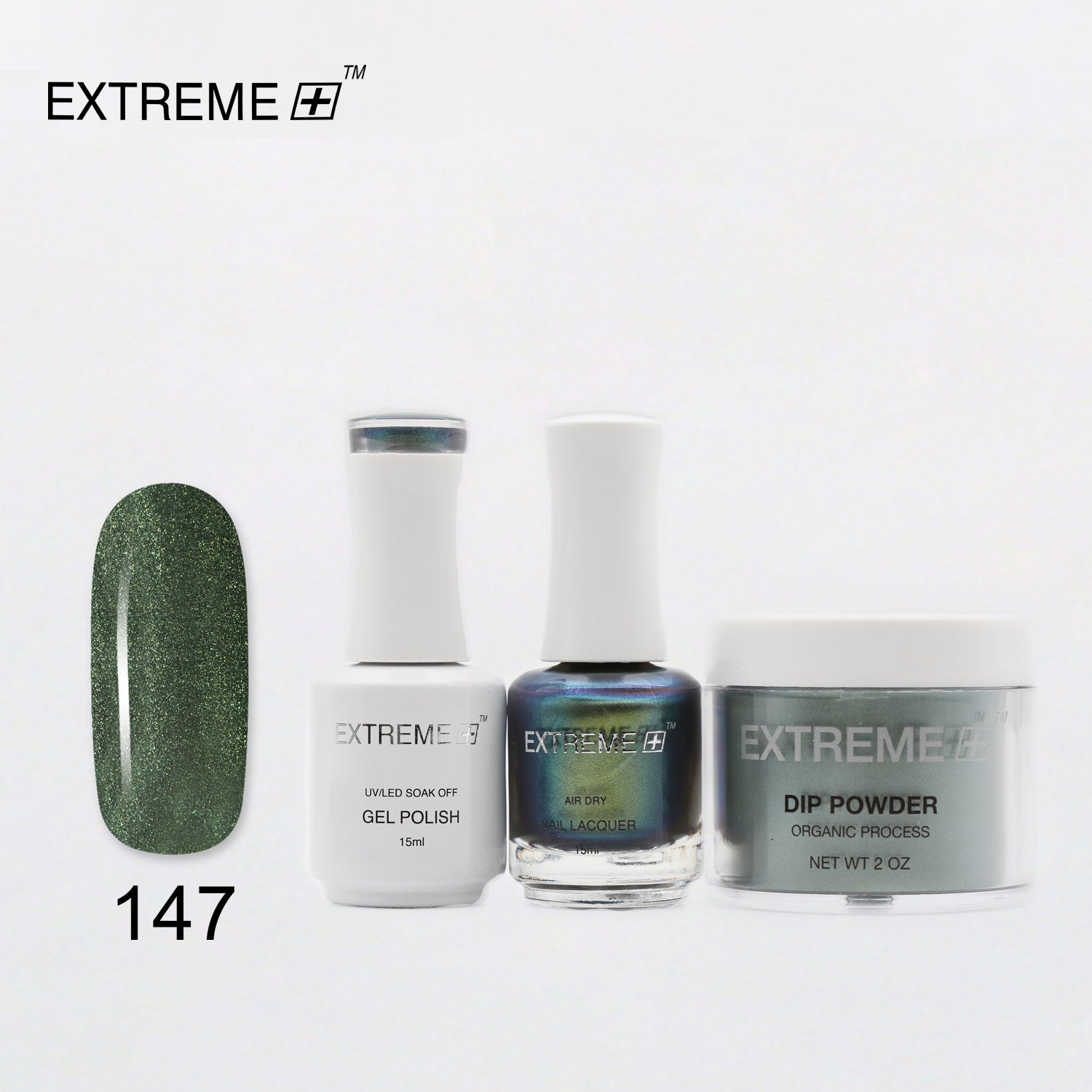 EXTREME+ 3 in 1 Combo Set - Gel, Lacquer, & Dip - #147