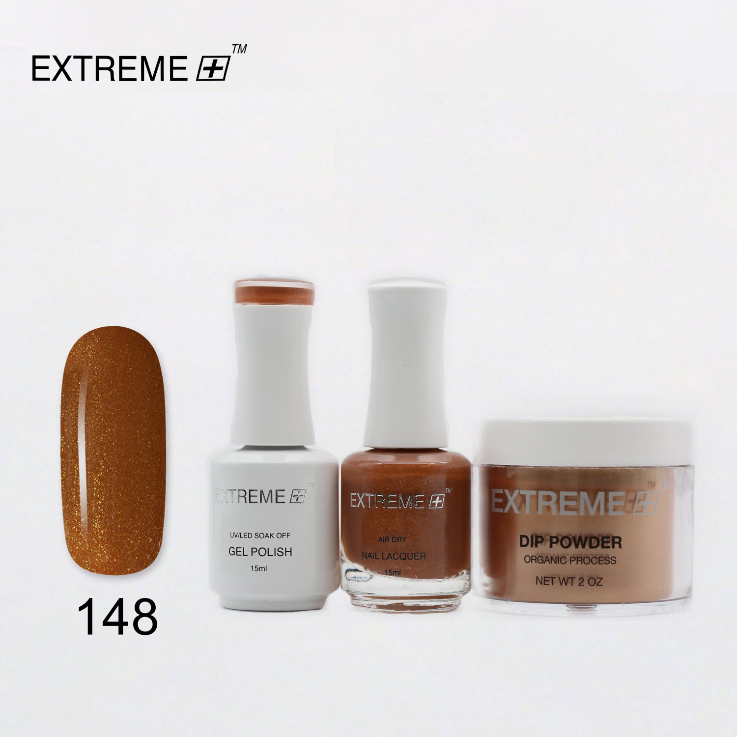 EXTREME+ 3 in 1 Combo Set - Gel, Lacquer, & Dip - #148