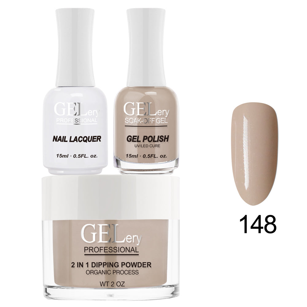 GELery 3 in 1 Trio Set - Gel, Lacquer, & Dip - #148