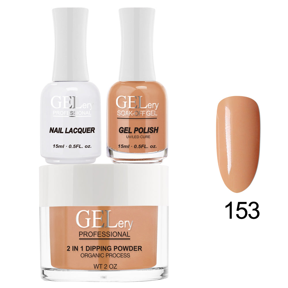 GELery 3 in 1 Trio Set - Gel, Lacquer, & Dip - #153