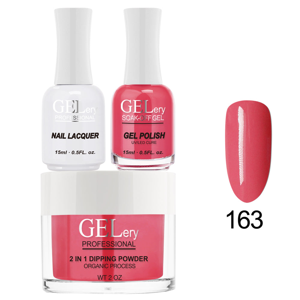 GELery 3 in 1 Trio Set - Gel, Lacquer, & Dip - #163